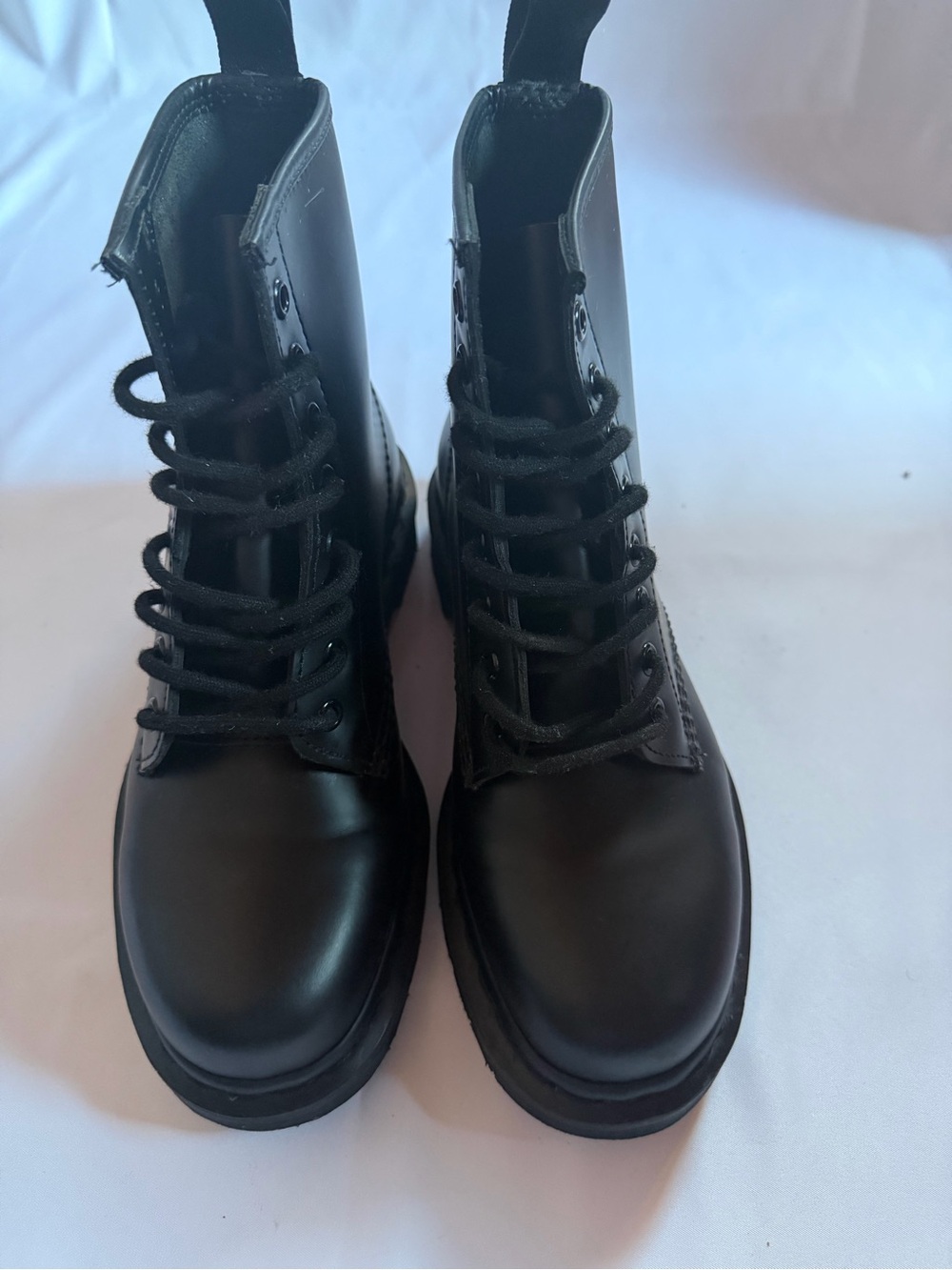Dr. Martens Women’s Black Lace-Up Combat Boots
